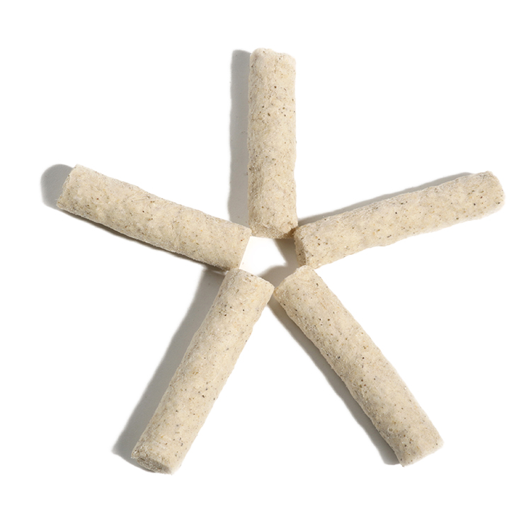 Freeze-dried cod dental cleaning sticks