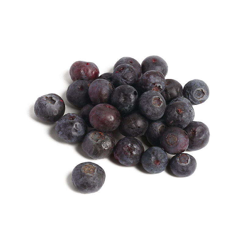 Freeze-dried blueberries