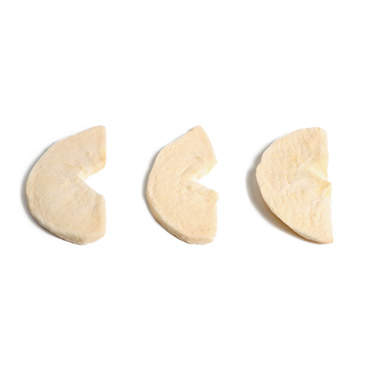 Freeze-dried apple slices